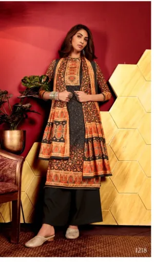 Bipson Fashion Presents Inayat Pashmina Printed Fancy Designer Salwar Suits