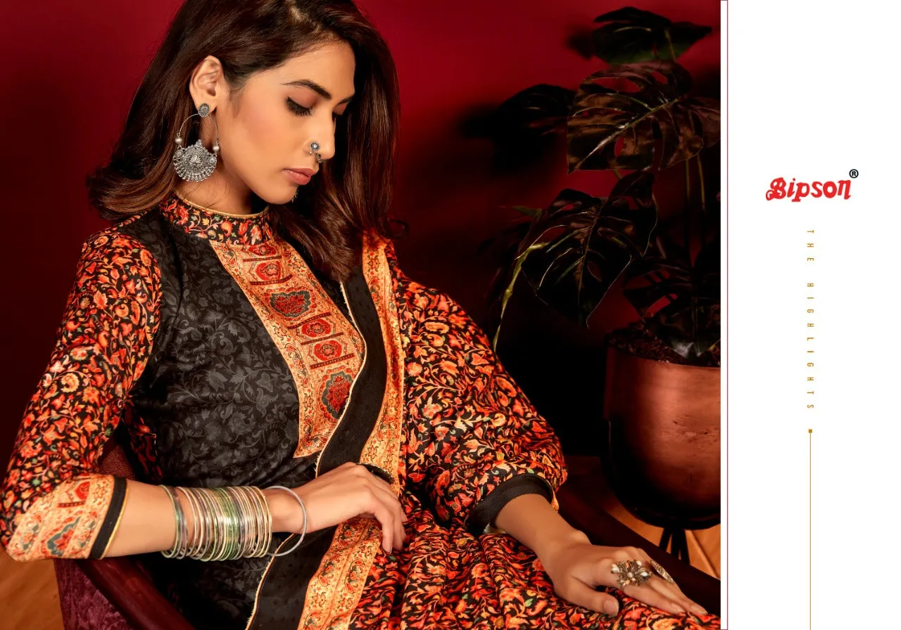 Bipson Fashion Presents Inayat Pashmina Printed Fancy Designer Salwar Suits