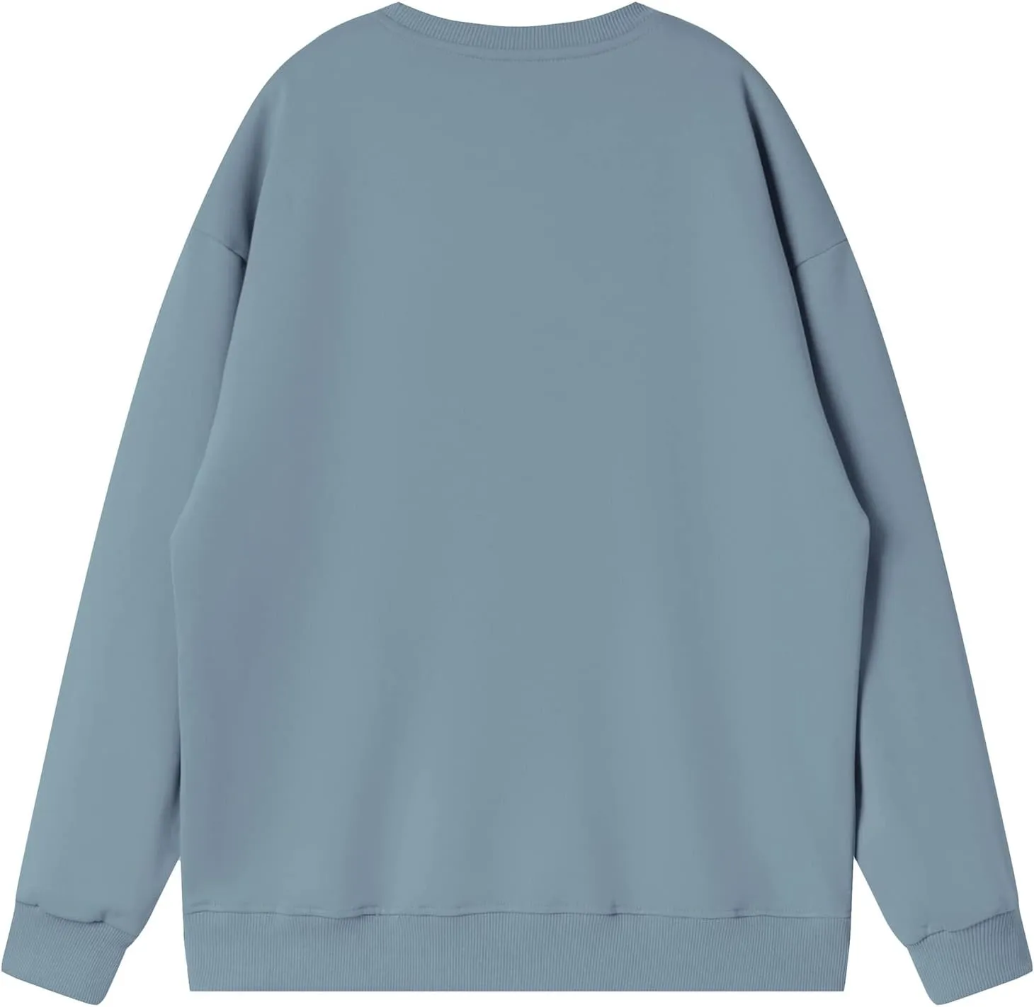 Bobeutou Cute Panda Print Crewneck Sweatshirt Women Pullove Long Sleeve Oversized Hoodie for Teen Girls Loose Y2k Kawaii Tops