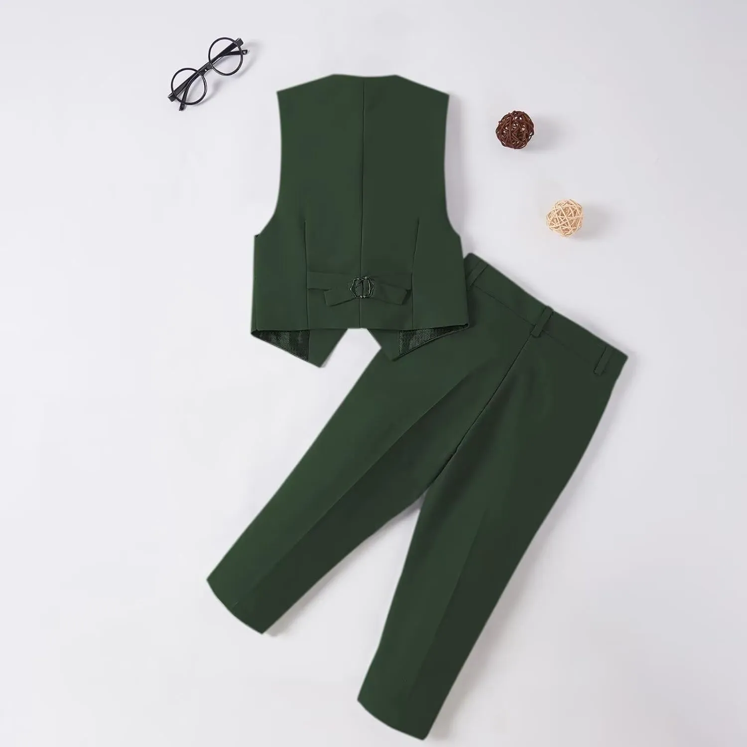 Boys Suit Formal Suits for Boys Slim Fit Tuxedo Suits Set Boy Dress Clothes Toddler Wedding Outfit