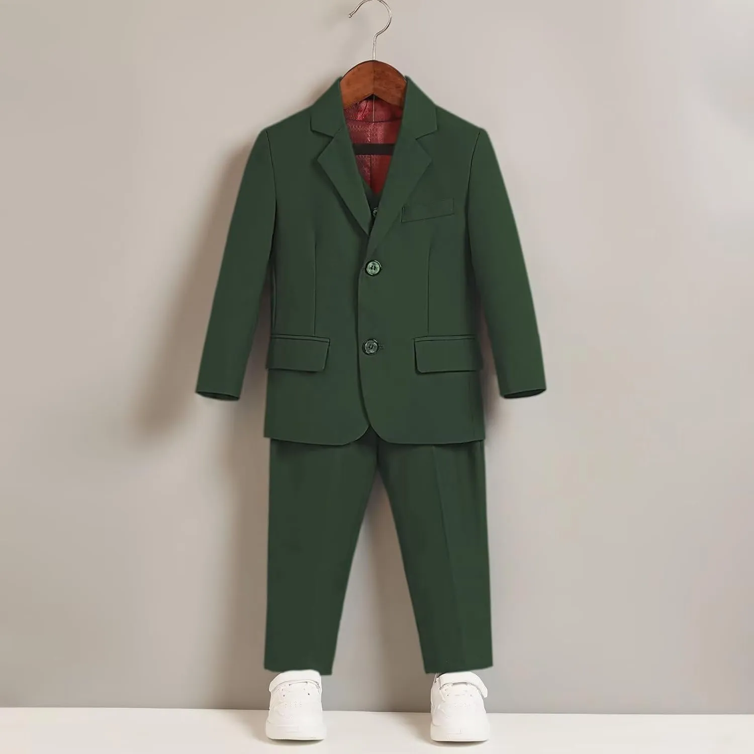 Boys Suit Formal Suits for Boys Slim Fit Tuxedo Suits Set Boy Dress Clothes Toddler Wedding Outfit