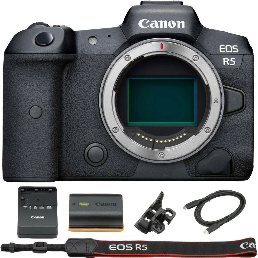 Canon EOS R5 Mirrorless Camera - w/ SmallRig Camera Cage