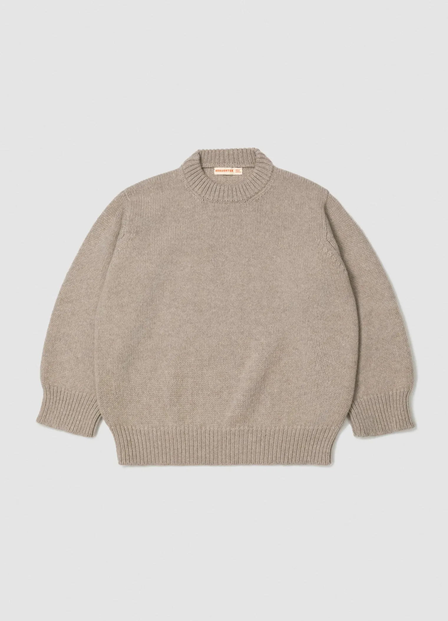 Caragh Chunky Crewneck in Oat