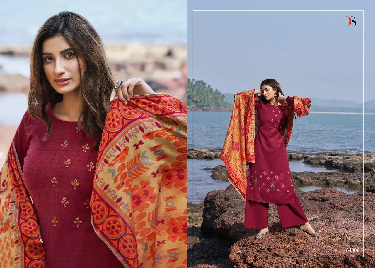 DEEPSY SUITS NURAH JAM COTTON DIGITAL PRINT CASUAL WEAR DRESS MATERIAL