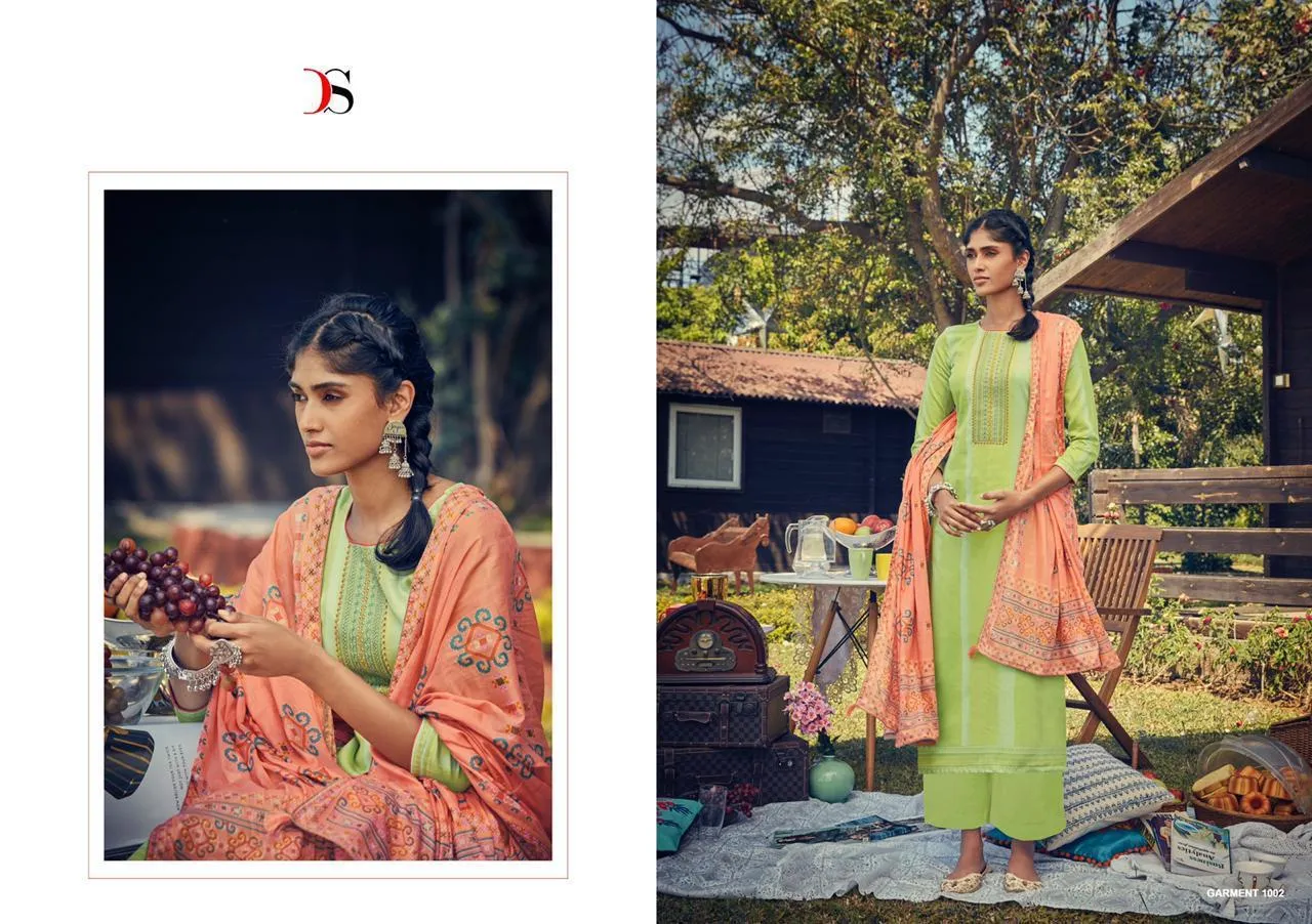 Deepsy Suits Panghat Vol 9 Jam Silk Cotton Embroidery Pakistani Suit