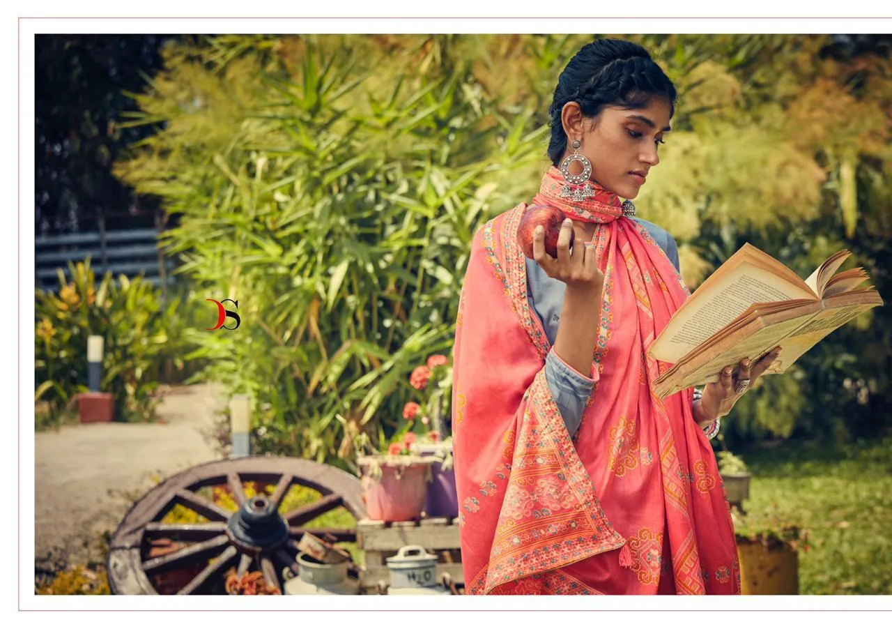 Deepsy Suits Panghat Vol 9 Jam Silk Cotton Embroidery Pakistani Suit