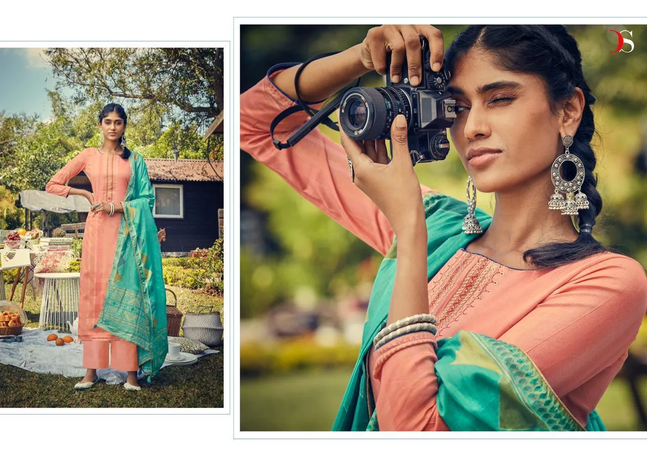 Deepsy Suits Panghat Vol 9 Jam Silk Cotton Embroidery Pakistani Suit
