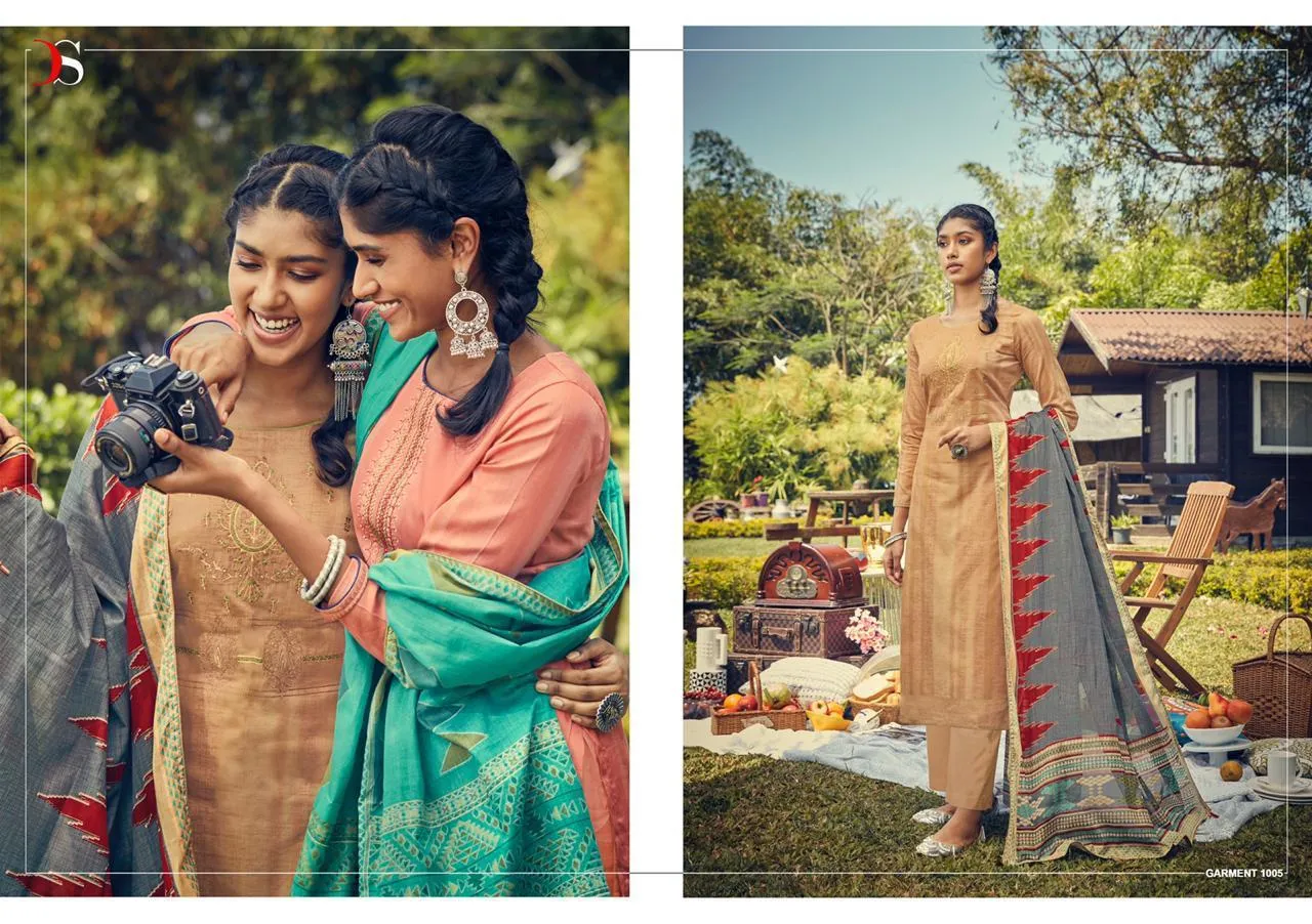 Deepsy Suits Panghat Vol 9 Jam Silk Cotton Embroidery Pakistani Suit