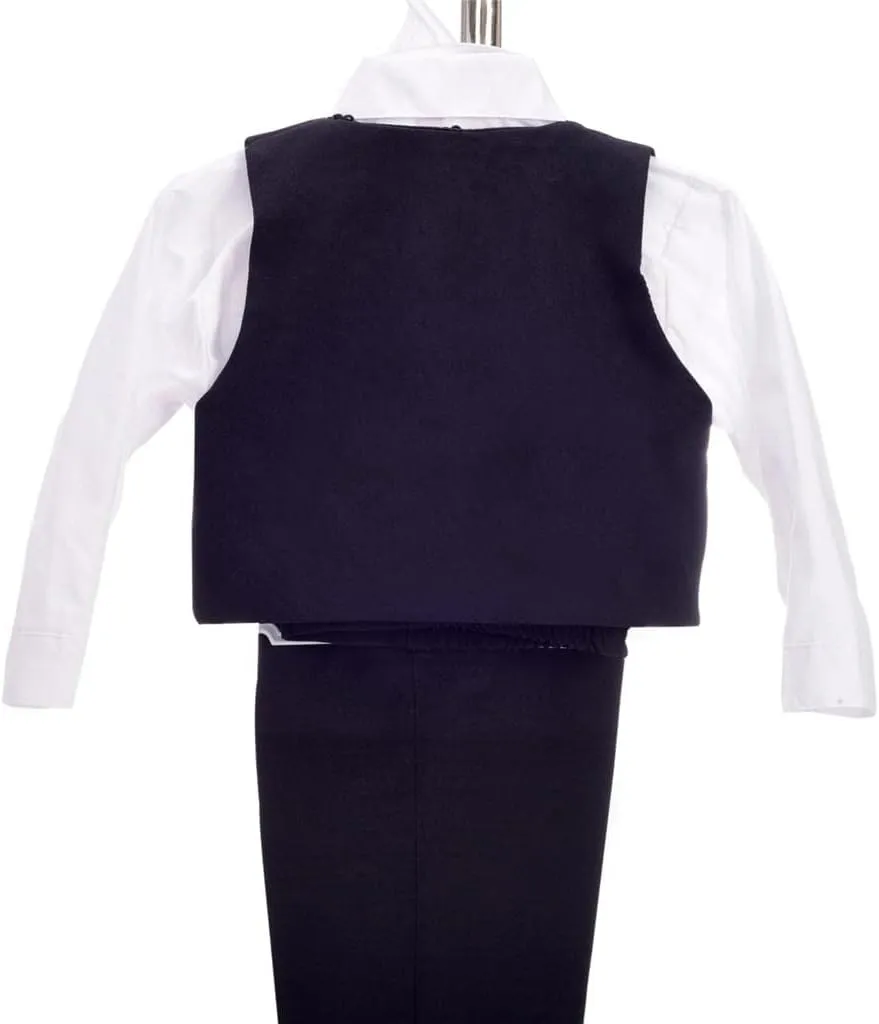 Dressy Daisy Baby Toddler Boy 5 Pcs Set Formal Tuxedo Suits No Tail Wedding Christening Baptism Outfits