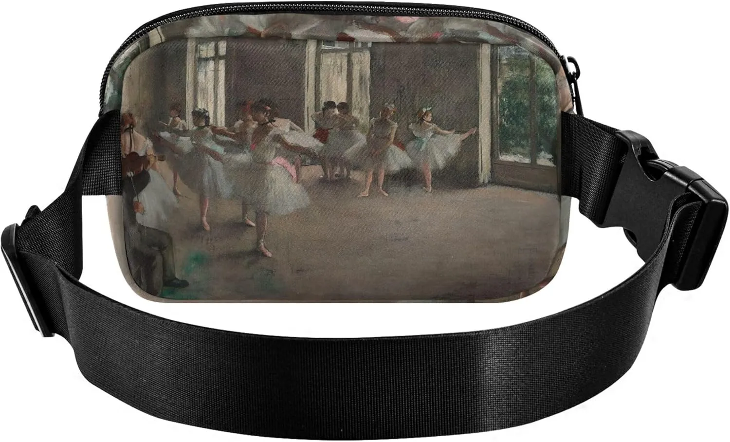 Edgar Degas Prints Ballet Dancers Women Fanny Packs Waterproof Hip Pouch Belt Bag Cute Travel Waist Pack for Men