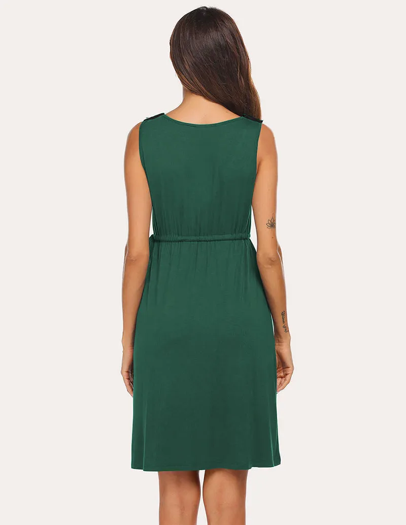 Ekouaer 3 in 1 Maternity Nightdress (US Only)