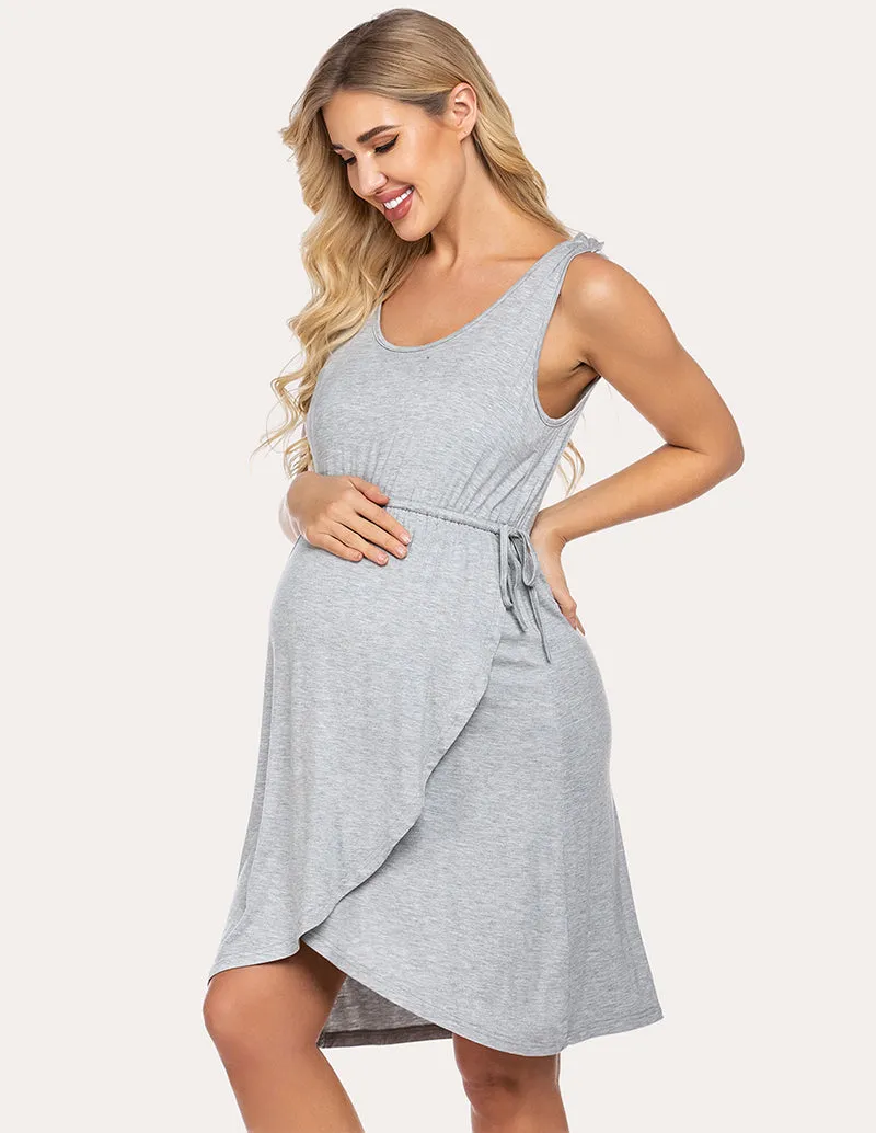Ekouaer 3 in 1 Maternity Nightdress (US Only)