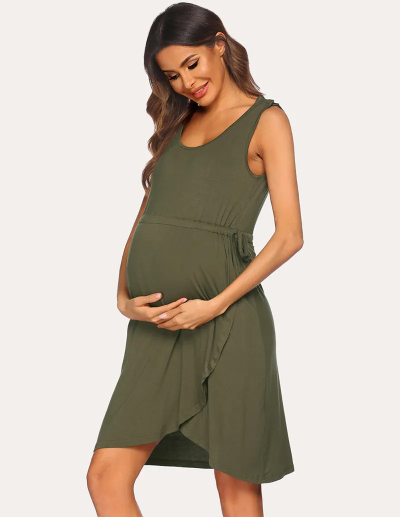 Ekouaer 3 in 1 Maternity Nightdress (US Only)