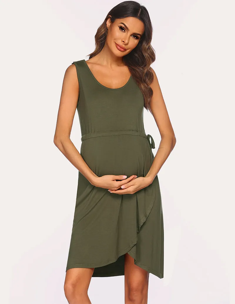 Ekouaer 3 in 1 Maternity Nightdress (US Only)