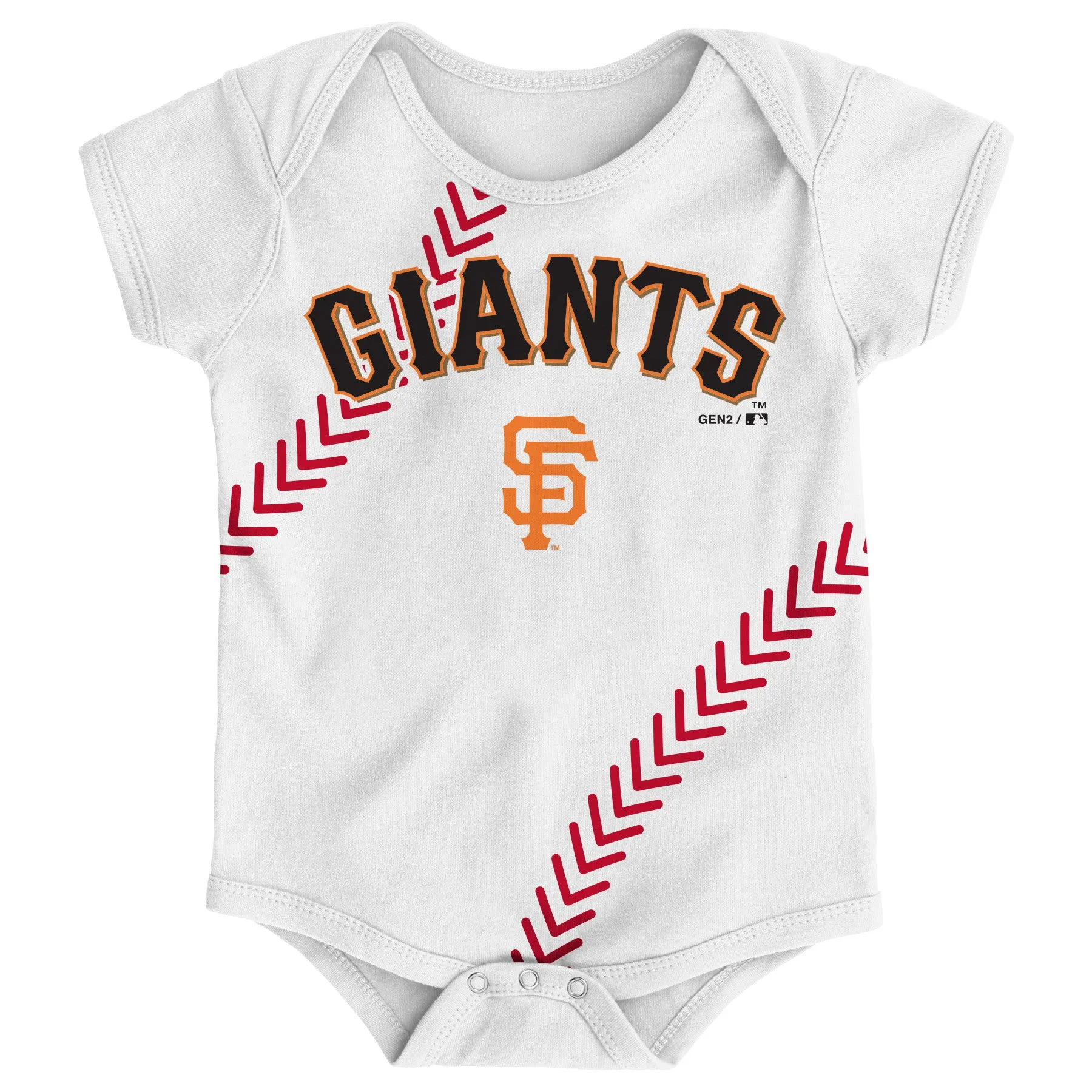 Giants Fantastic Baseball Creeper Set