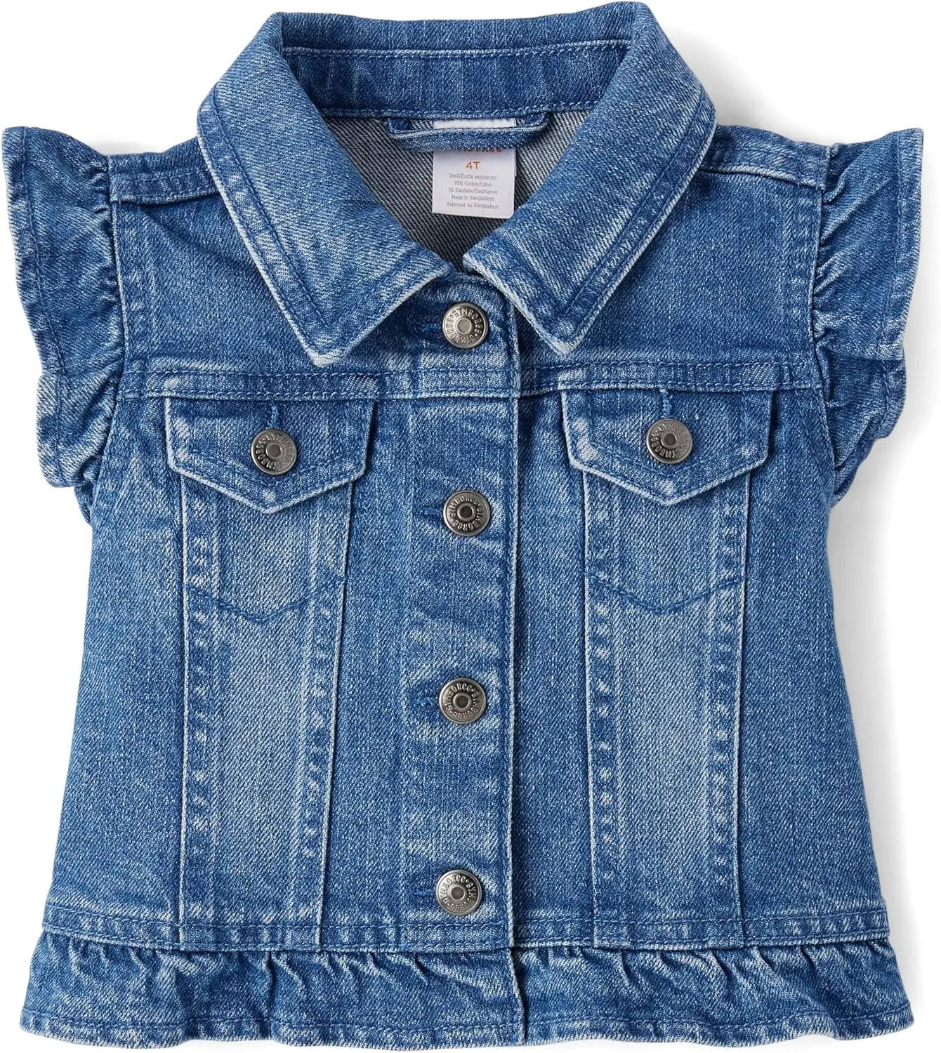 Gymboree Girls' and Toddler Denim Vest