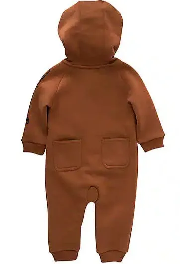 Infant Boys' Long-Sleeve Fleece Zip Front Coverall