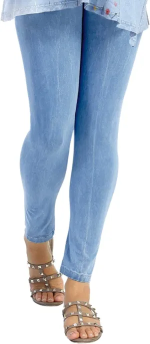 Jess & Jane Women's Cotton Legging Pants