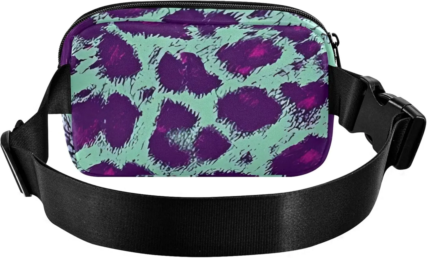 Leopard Cheetah Skin Animal Fanny Pack for Women Everywhere Belt Bag Waterproof Bright Waist Pouch for Women