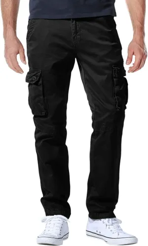 Match Men's Casual Wild Cargo Pants Outdoors Work Wear #6531