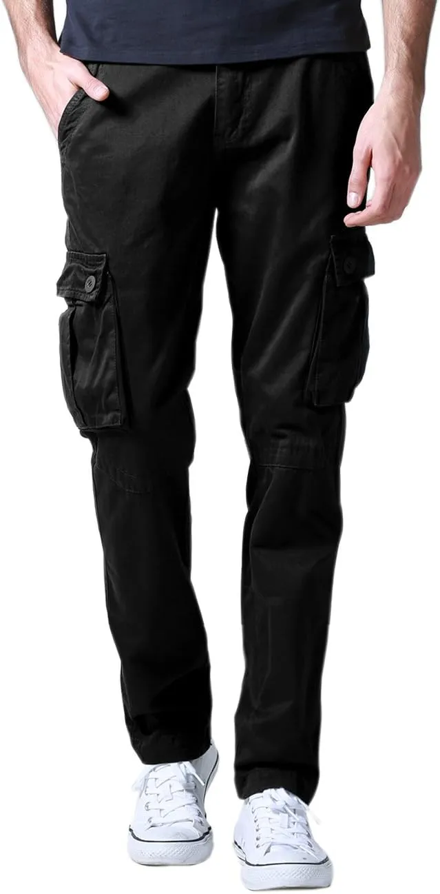 Match Men's Casual Wild Cargo Pants Outdoors Work Wear #6531