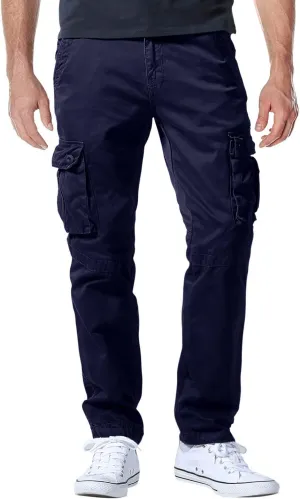 Match Men's Casual Wild Cargo Pants Outdoors Work Wear #6531