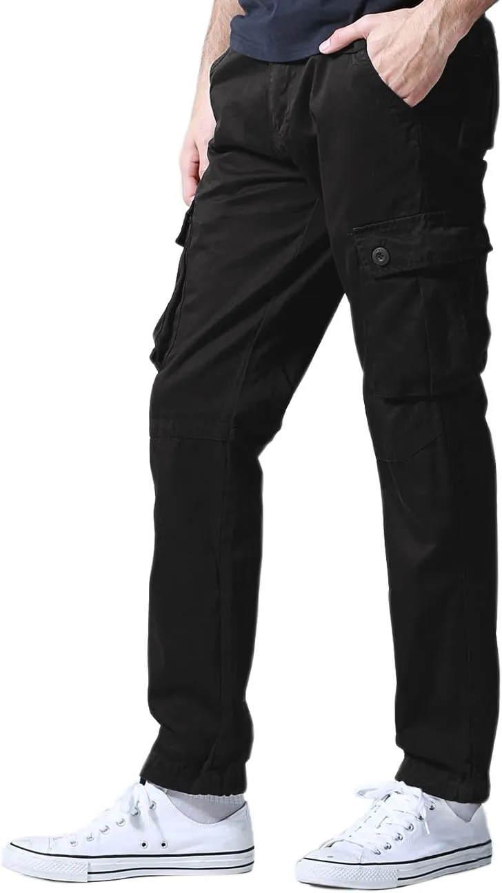 Match Men's Casual Wild Cargo Pants Outdoors Work Wear #6531