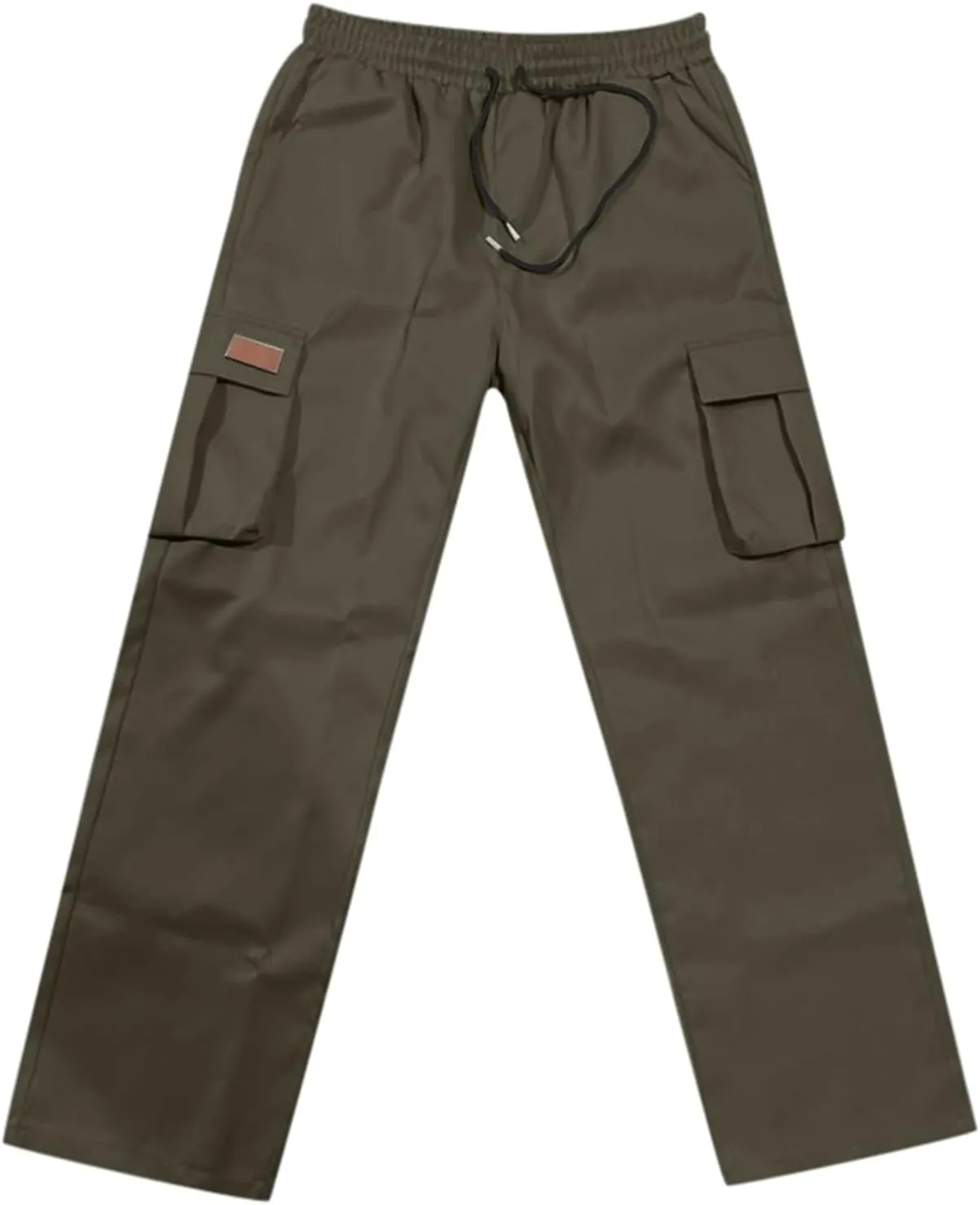 Mens Hippie Harem Pants Casual Elastic Drawstring Tapered Pants 2025 Solid Color Baggy Yoga Drop Crotch Trouser