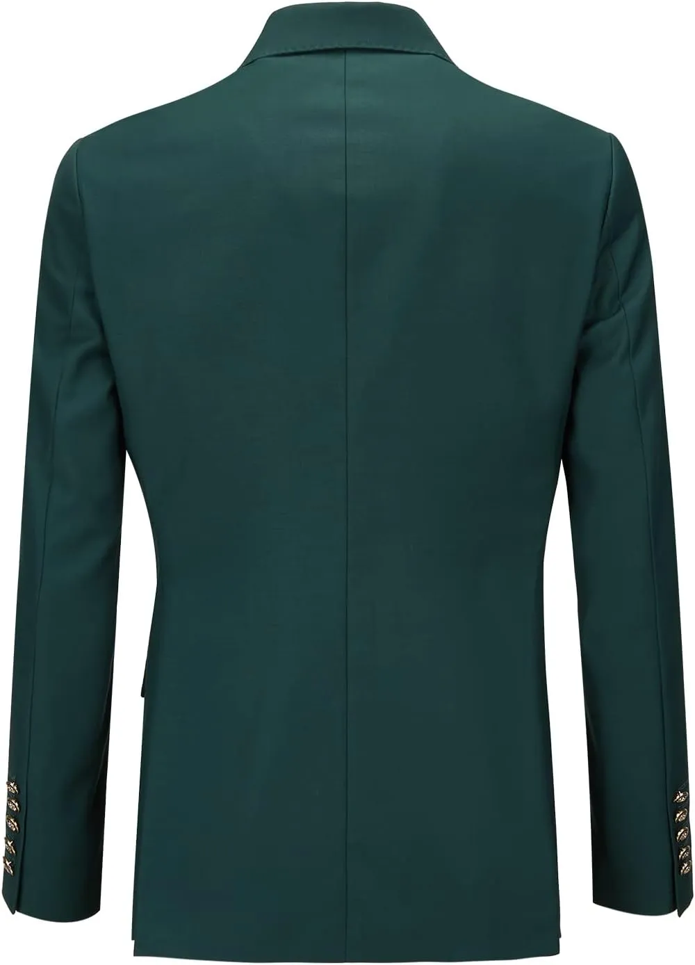 Men's Slim Fit 2 Piece Suit Double Breasted Business Wedding Prom Tuxedo Suits Blazer & Pants Set