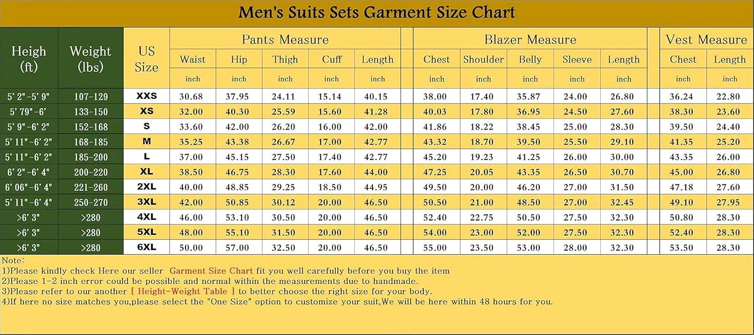 Men's Tuxedo Suit 3 Piece Slim Fit Tuxedo for Men Wedding Suit Prom Tuxedo Suit with Tie Blazer Vest Pants Set