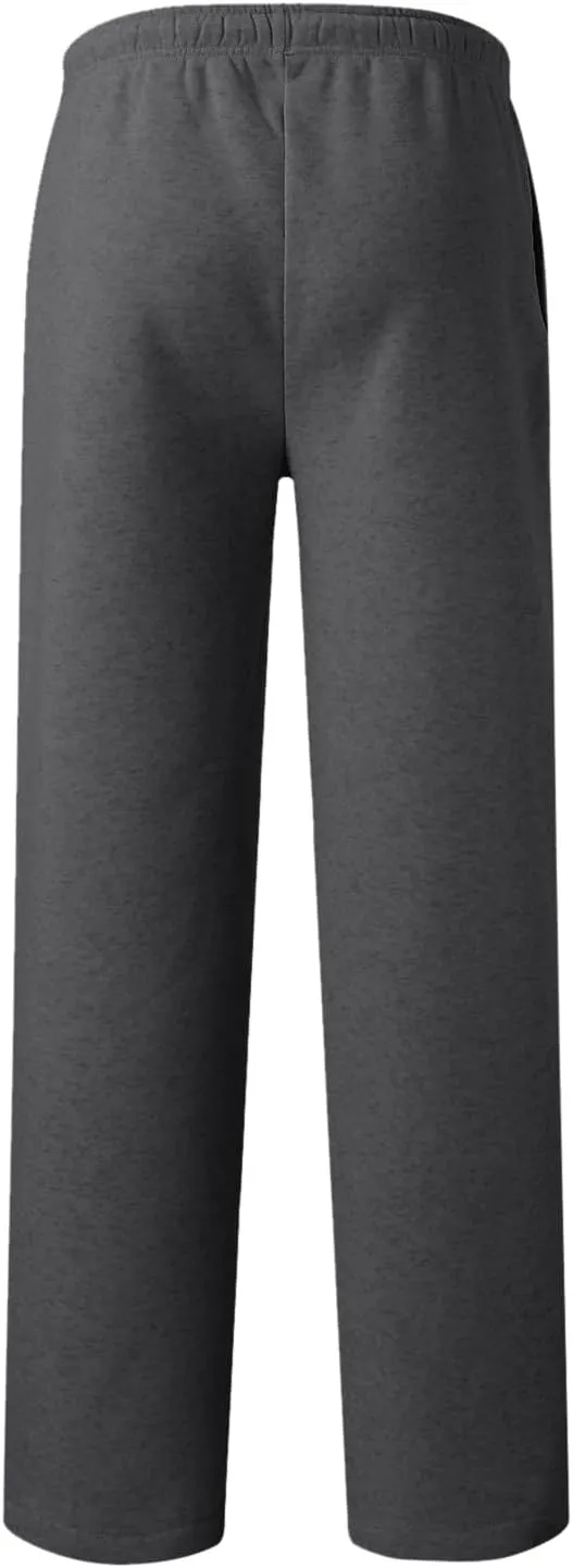 PGOJUNI Cargo Pants for Men, Mens Casual Joggers Cargo Pants Drawstring Sweatpants Casual Solid Long Trousers with Pockets