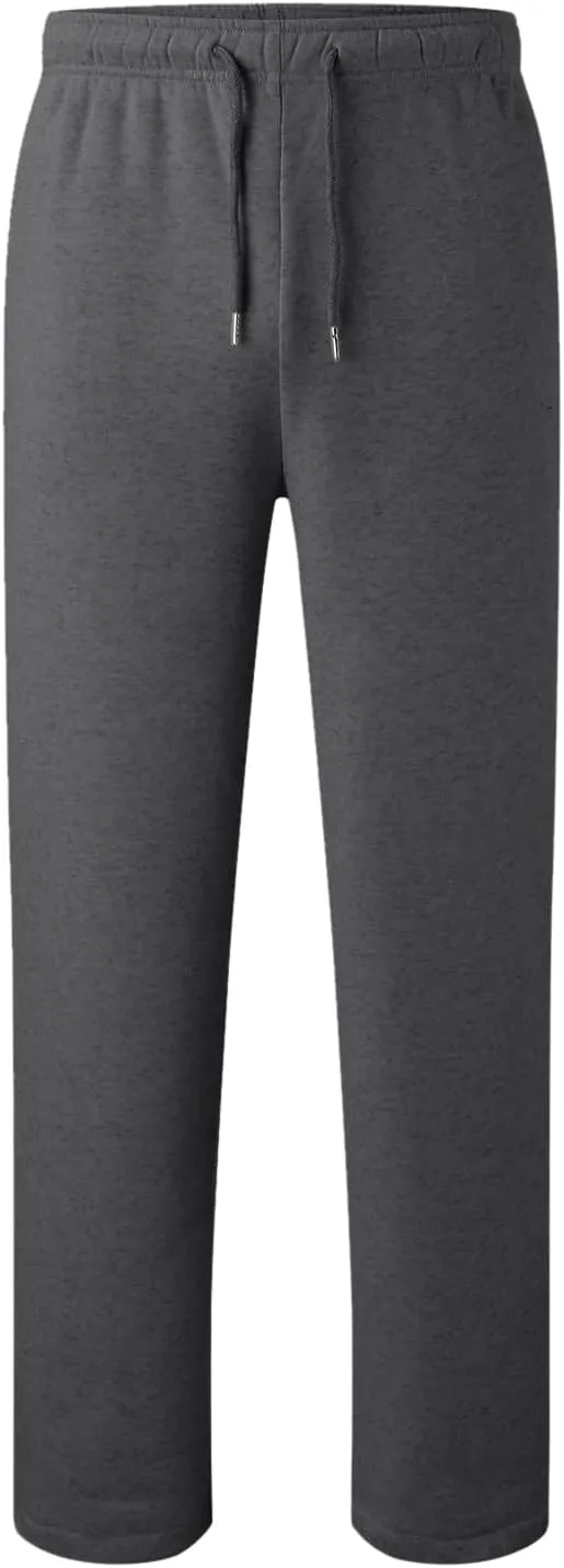 PGOJUNI Cargo Pants for Men, Mens Casual Joggers Cargo Pants Drawstring Sweatpants Casual Solid Long Trousers with Pockets