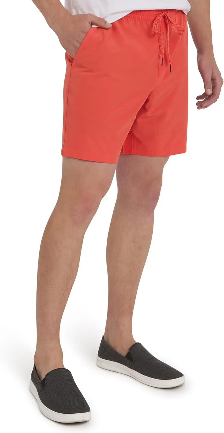 Quiksilver Men's Regular Fit Stretch Waist Water Friendly Active Hybrid Shorts (S-XXL)