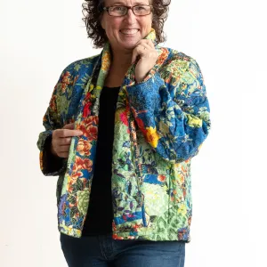 Quilted Crop Jacket by Escape - Medellin - 3333