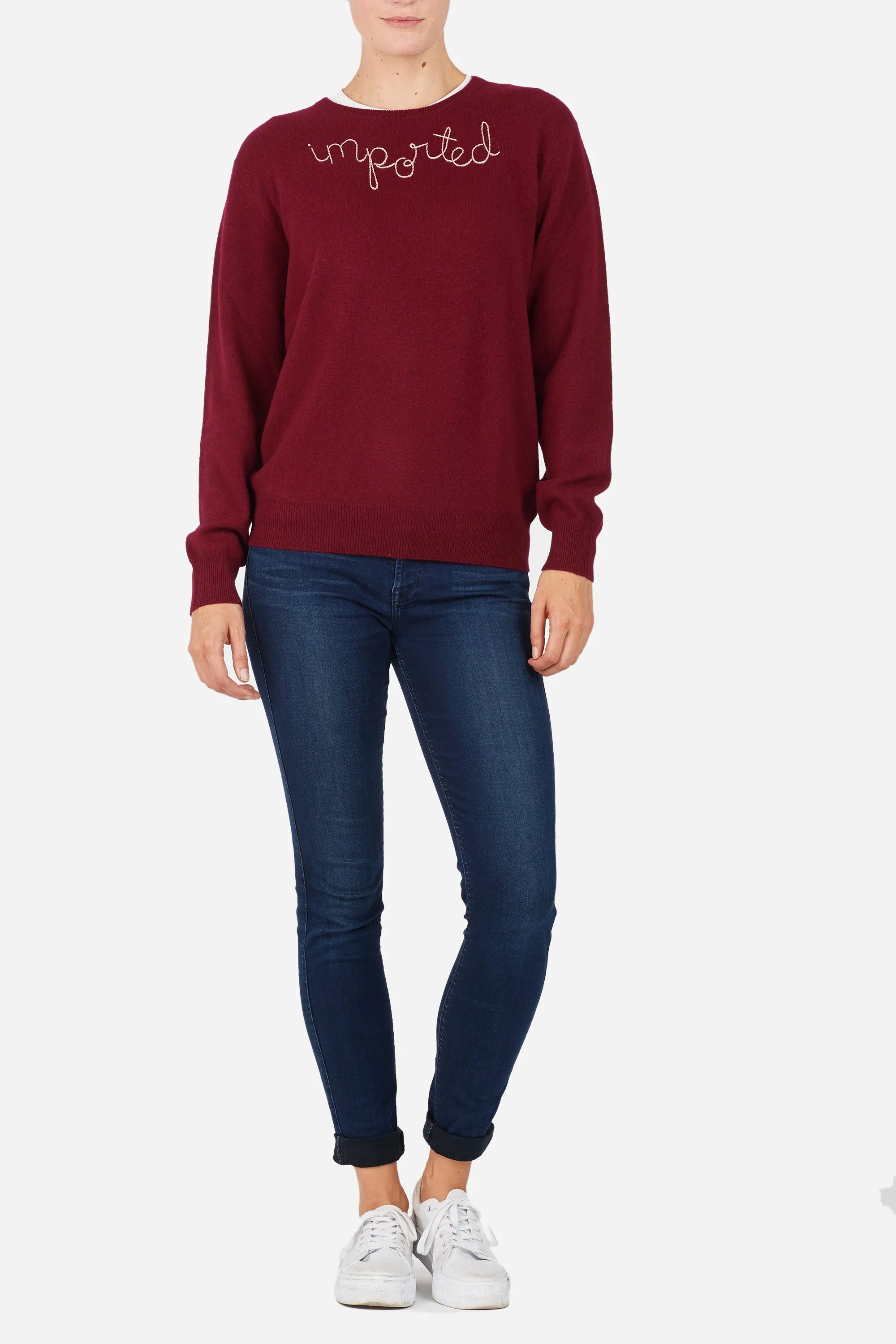 "Imported" Sweater