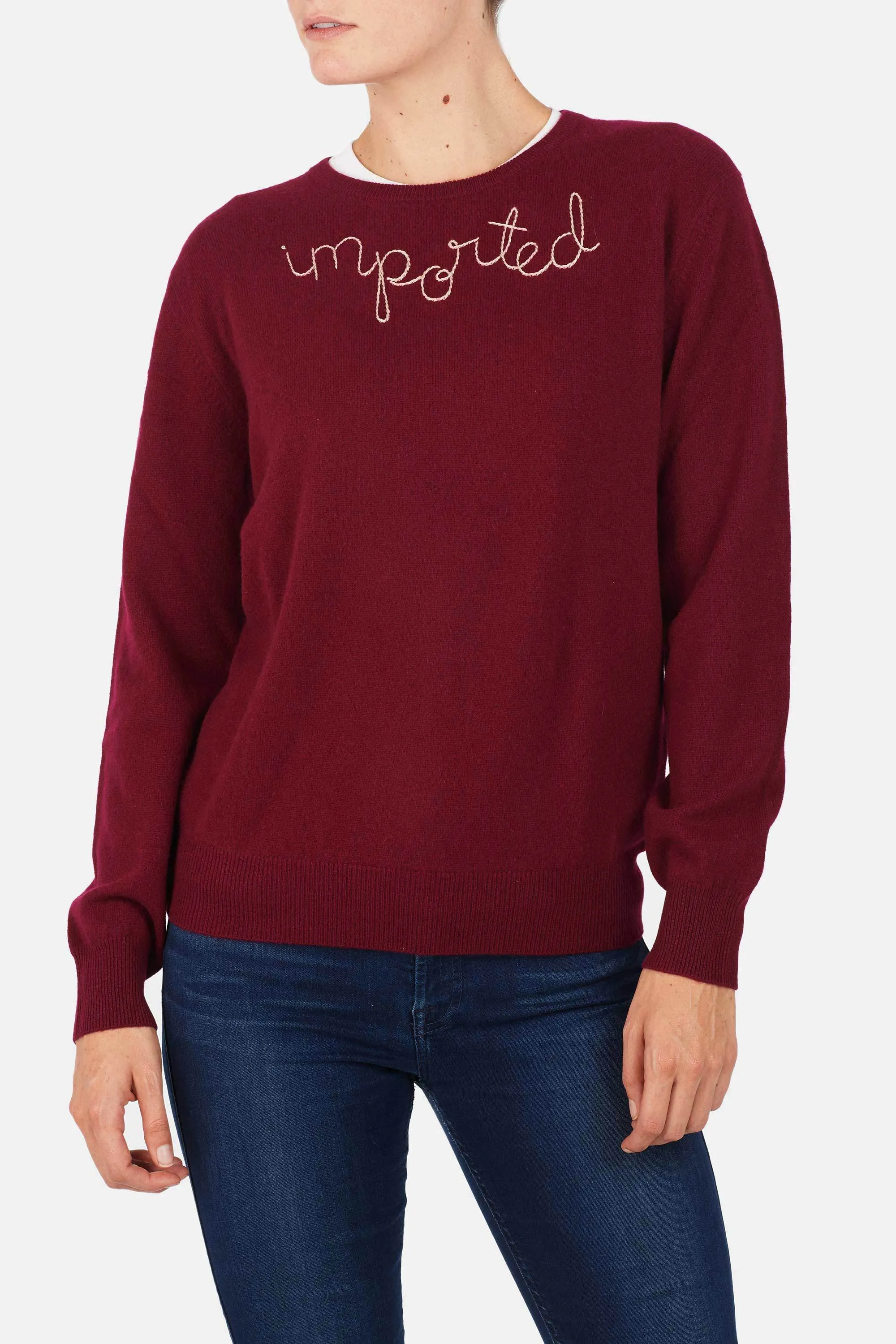 "Imported" Sweater