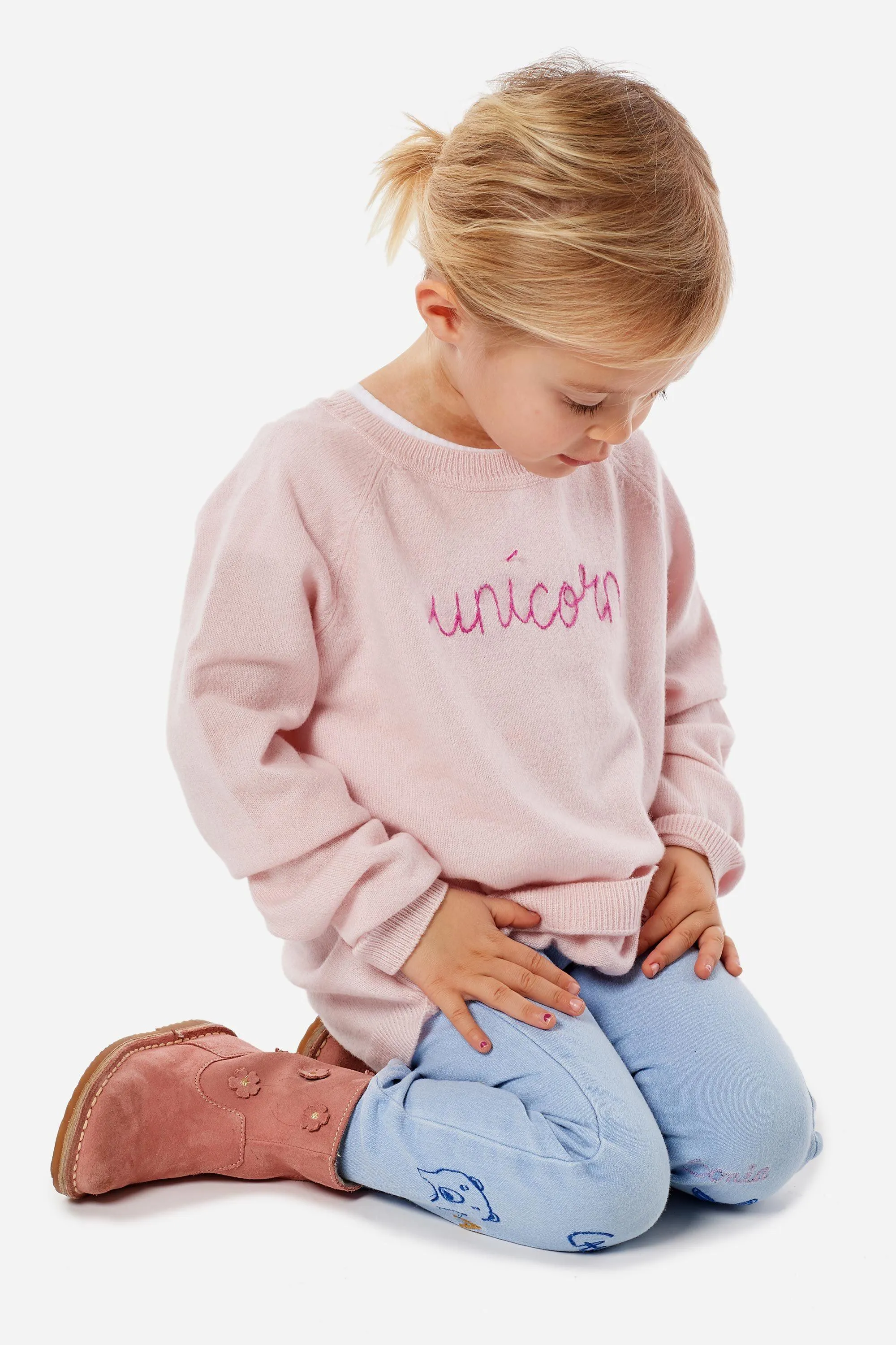 "Unicorn" Sweater - Pink