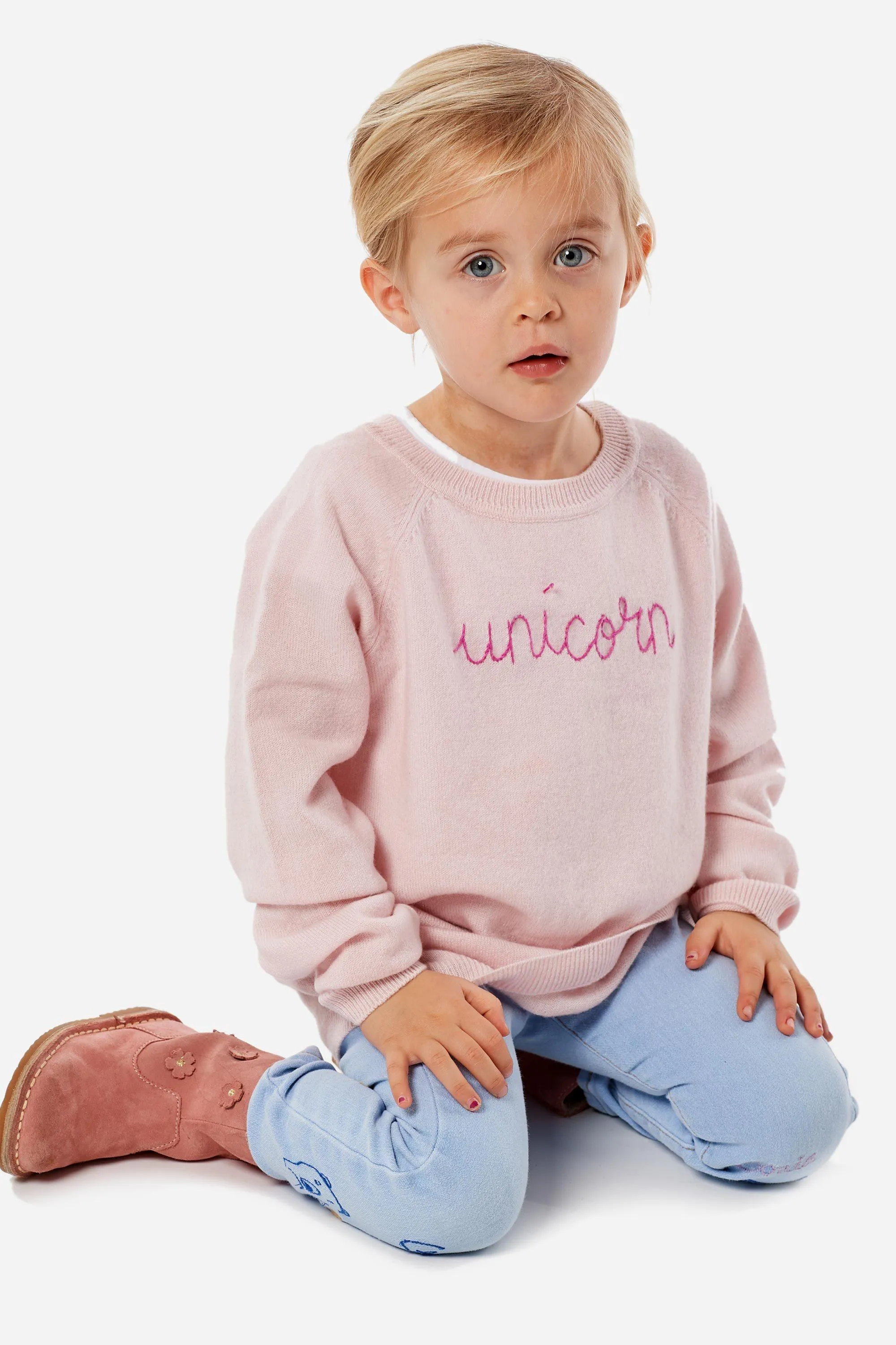 "Unicorn" Sweater - Pink