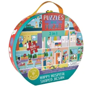 Rompecabezas happy hospital 3 in 1