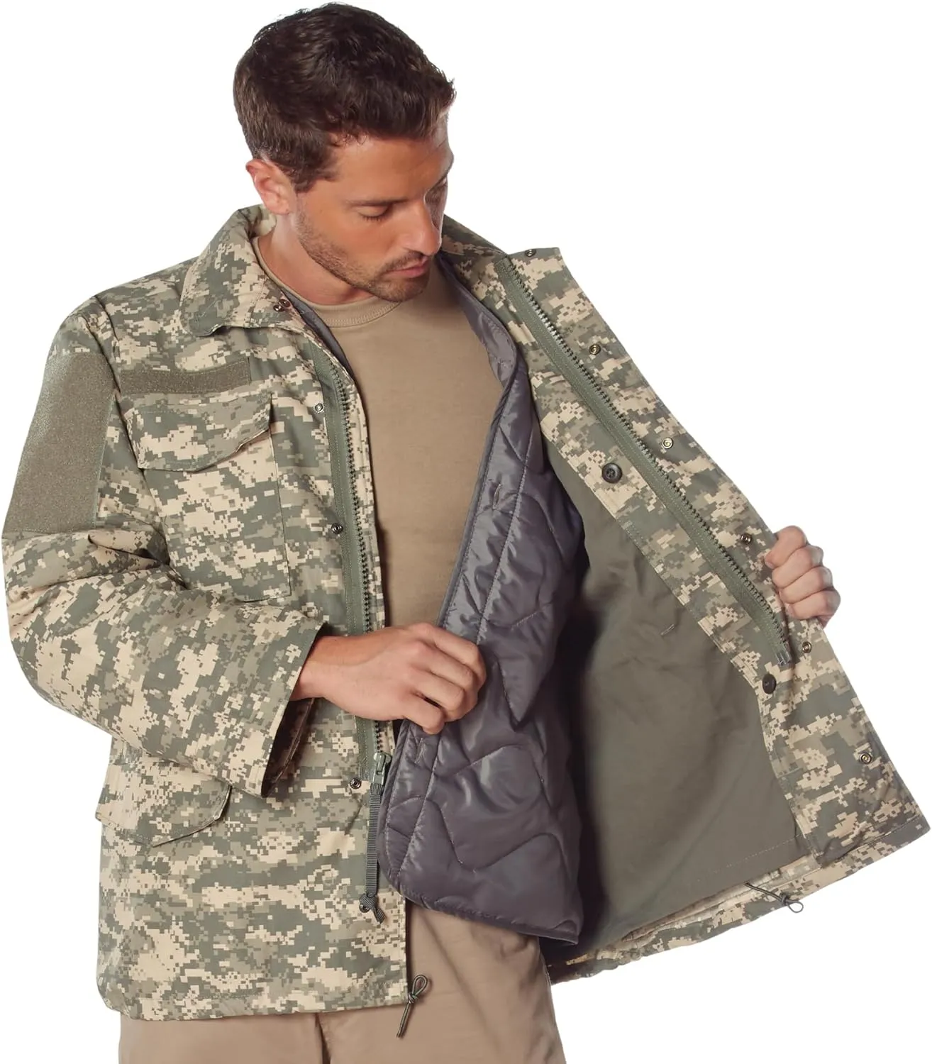 Rothco Camo M-65 Field Jacket - Weather Ready Durability