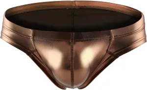 Sinzelimin Briefs for Men's Mini Boxer Shorts Fashion Printed Thongs Base Layer Low Waist Pouch Sports Underpants Underwear