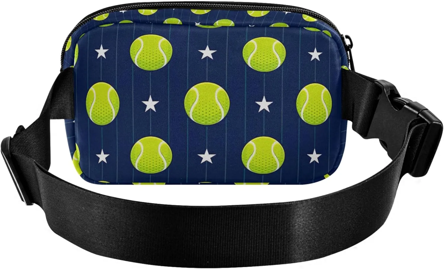 Sports Design Tennis Fanny Packs Women Waterproof Hip Bag Belt Pouch Bright Colored Travel Waist Bag