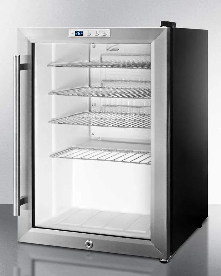 Summit Commercial Auto Defrost Compact Beverage Fridge SCR312L