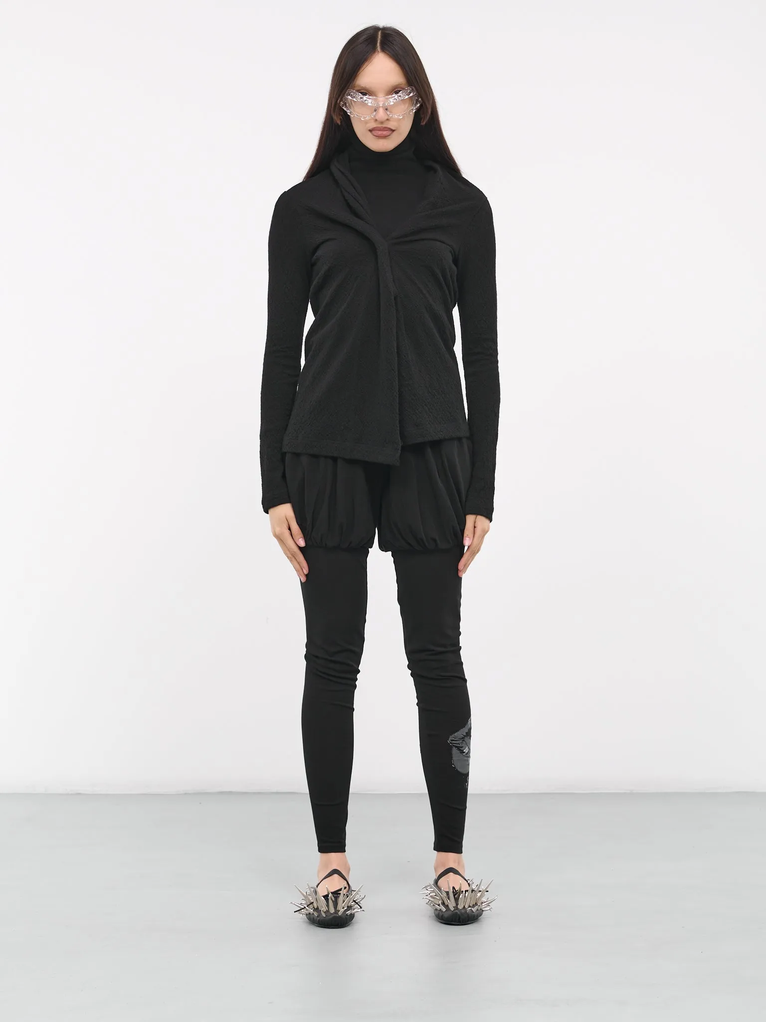 Twisted Cardigan (FJ-T18-177-1-BLACK)