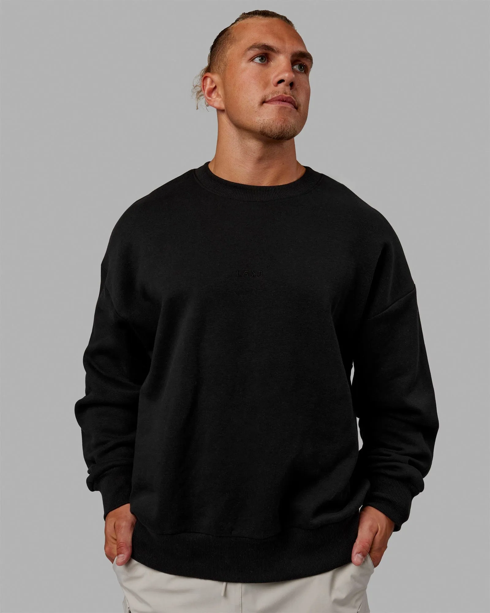Unisex MVP Sweater Oversize - Black