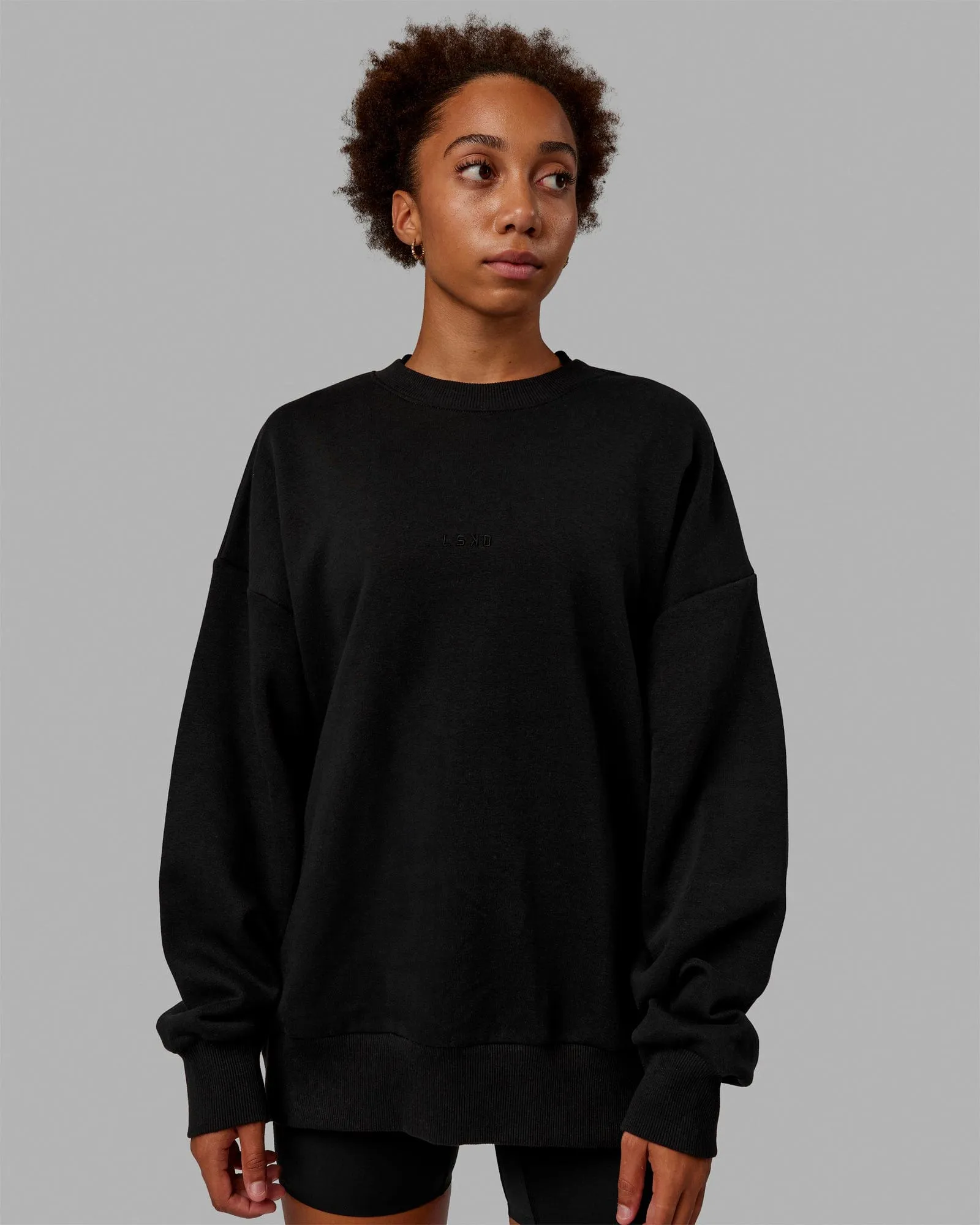 Unisex MVP Sweater Oversize - Black