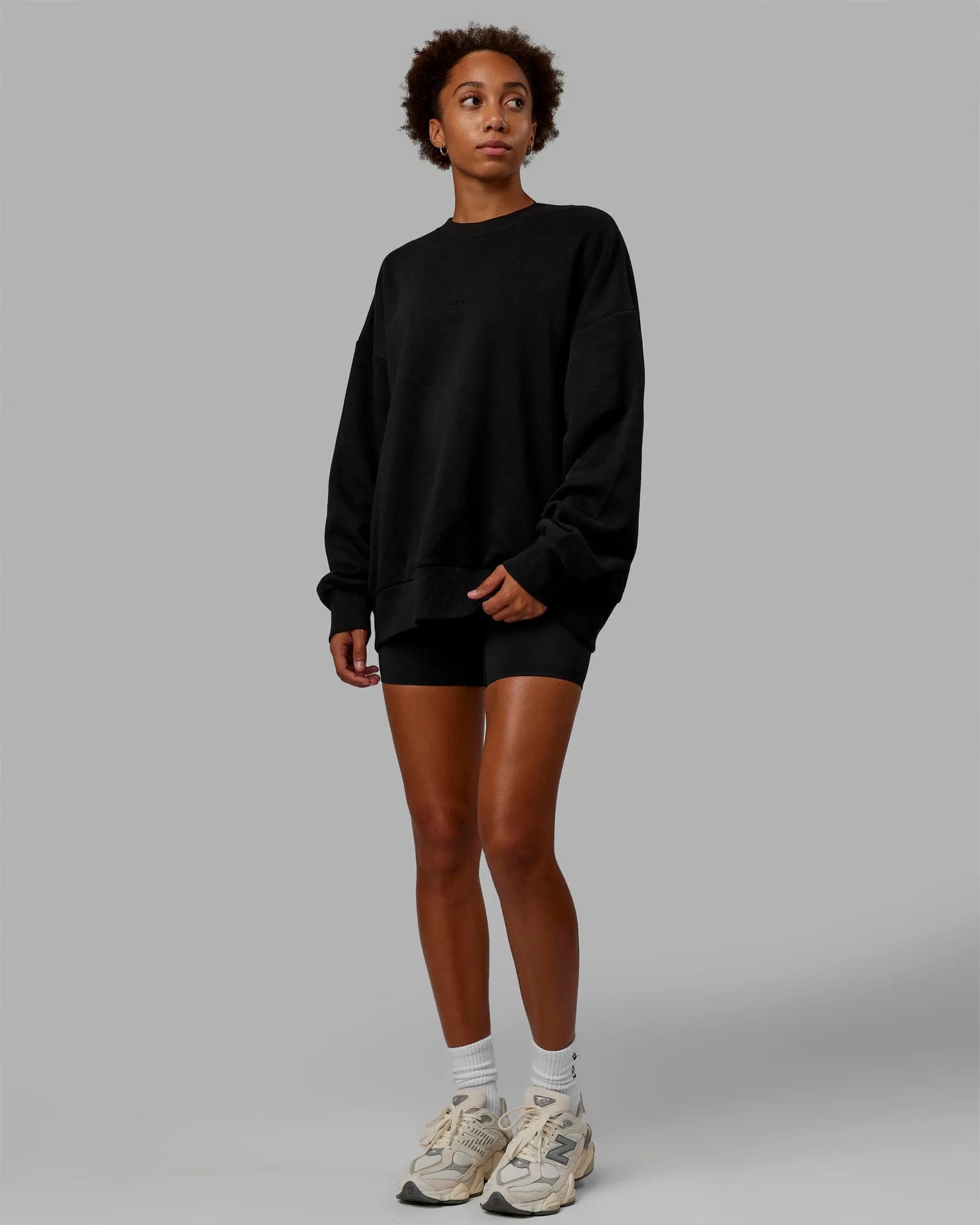 Unisex MVP Sweater Oversize - Black