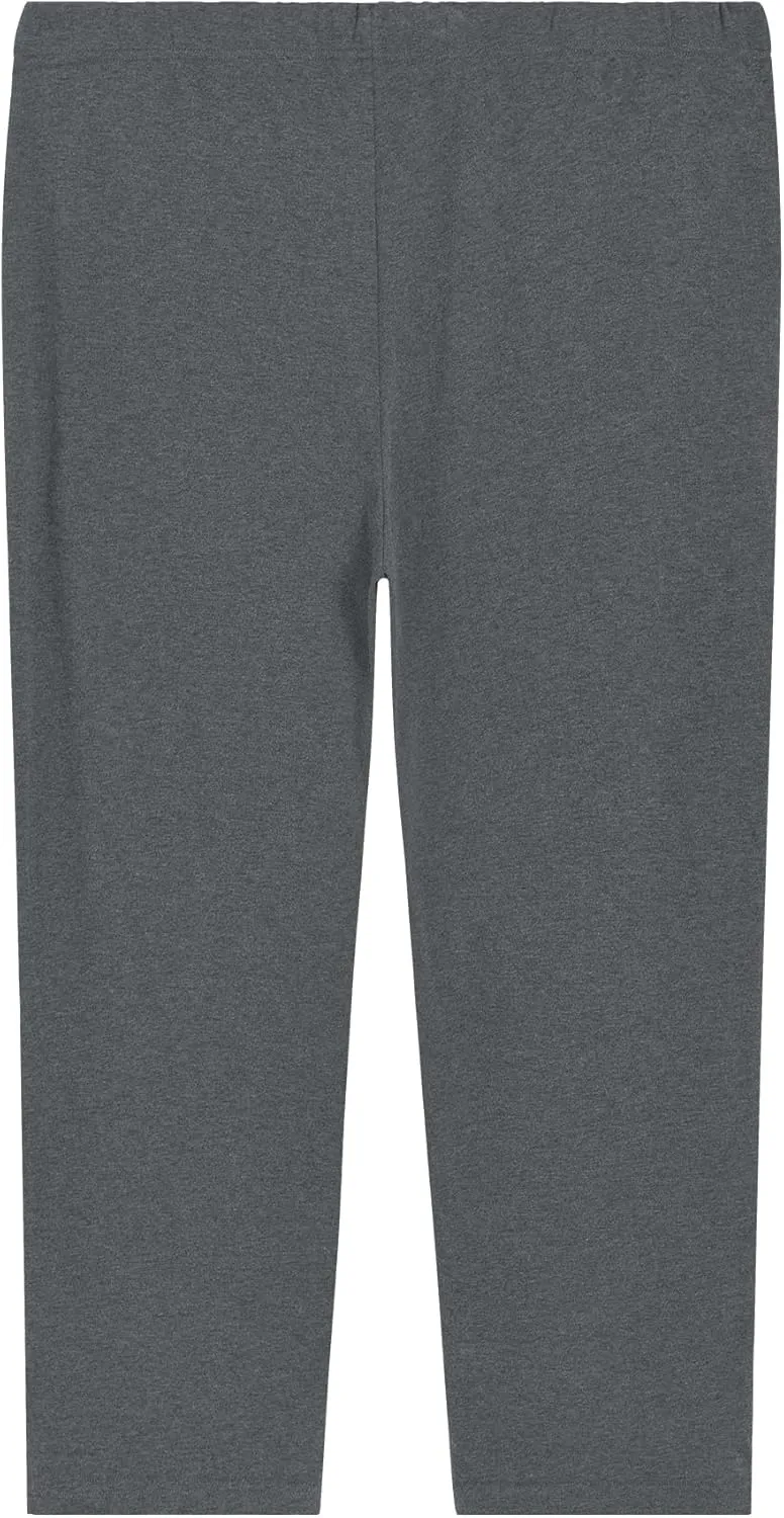 Weintee Women's Plus Size Petite Knit Pants with Pockets