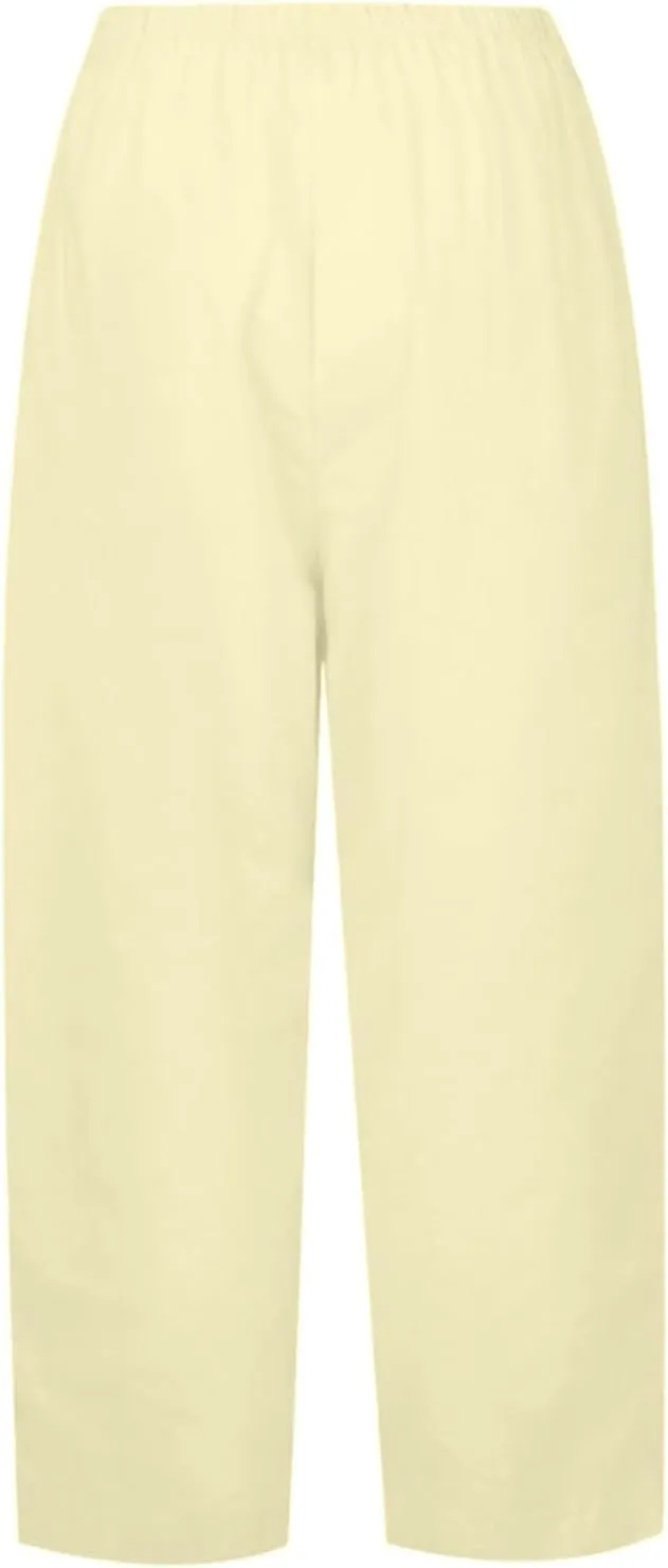 Womens Wide Leg Harem Pants Winter Lightweight Work Pants with Pockets Barrel Pants Fleece Lined