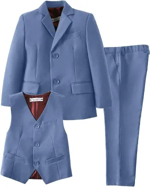 YuanLu Suits for Boys Ring Bearer Outfit Formal Vest and Pants Suit for Boy Wedding Suits Set